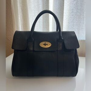 MULBERRY SMALL BLACK BAYSWATER